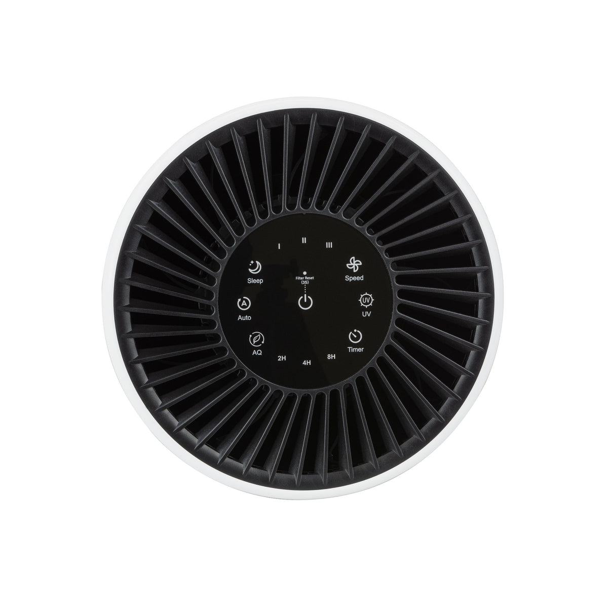 True HEPA, UV, Active Carbon Filter Air Purifier with 4-Stage Filtering for Small to Medium Rooms up to 250 sq.ft.
