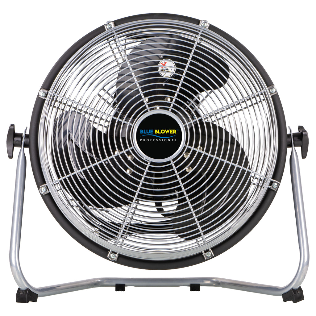 14 in. Internal Oscillating Floor Fan