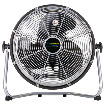 14 in. Internal Oscillating Floor Fan