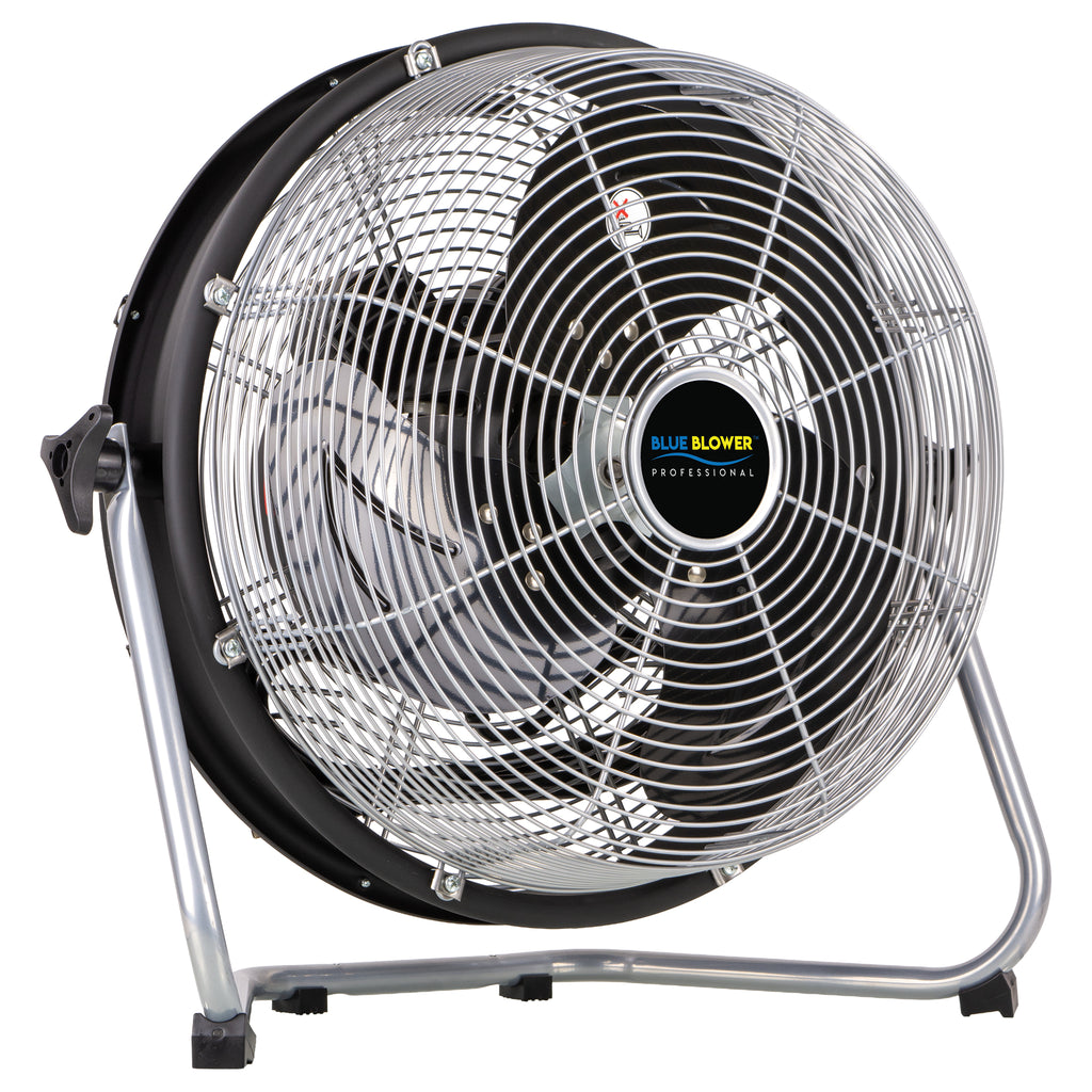 14 in. Internal Oscillating Floor Fan