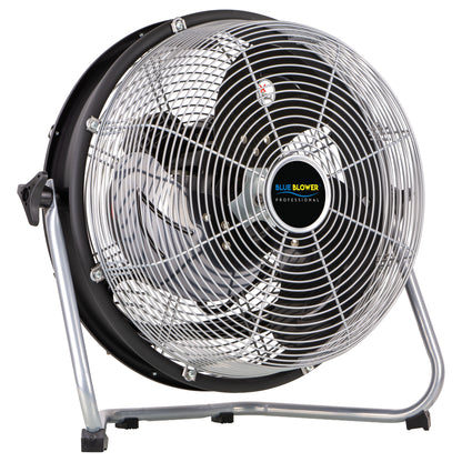 14 in. Internal Oscillating Floor Fan