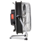 14 in. Internal Oscillating Floor Fan