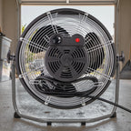 14 in. Internal Oscillating Floor Fan