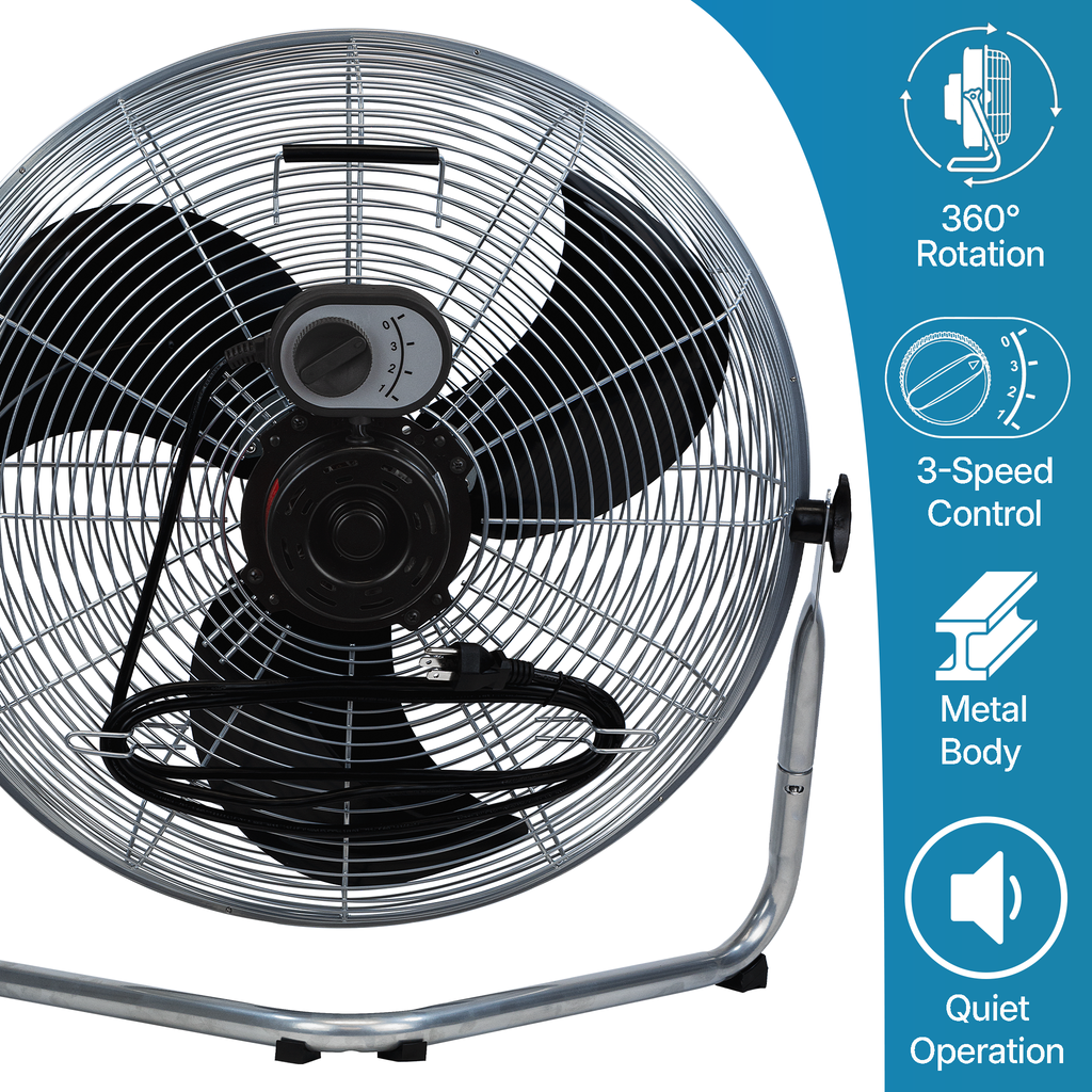 20 in. Floor Fan