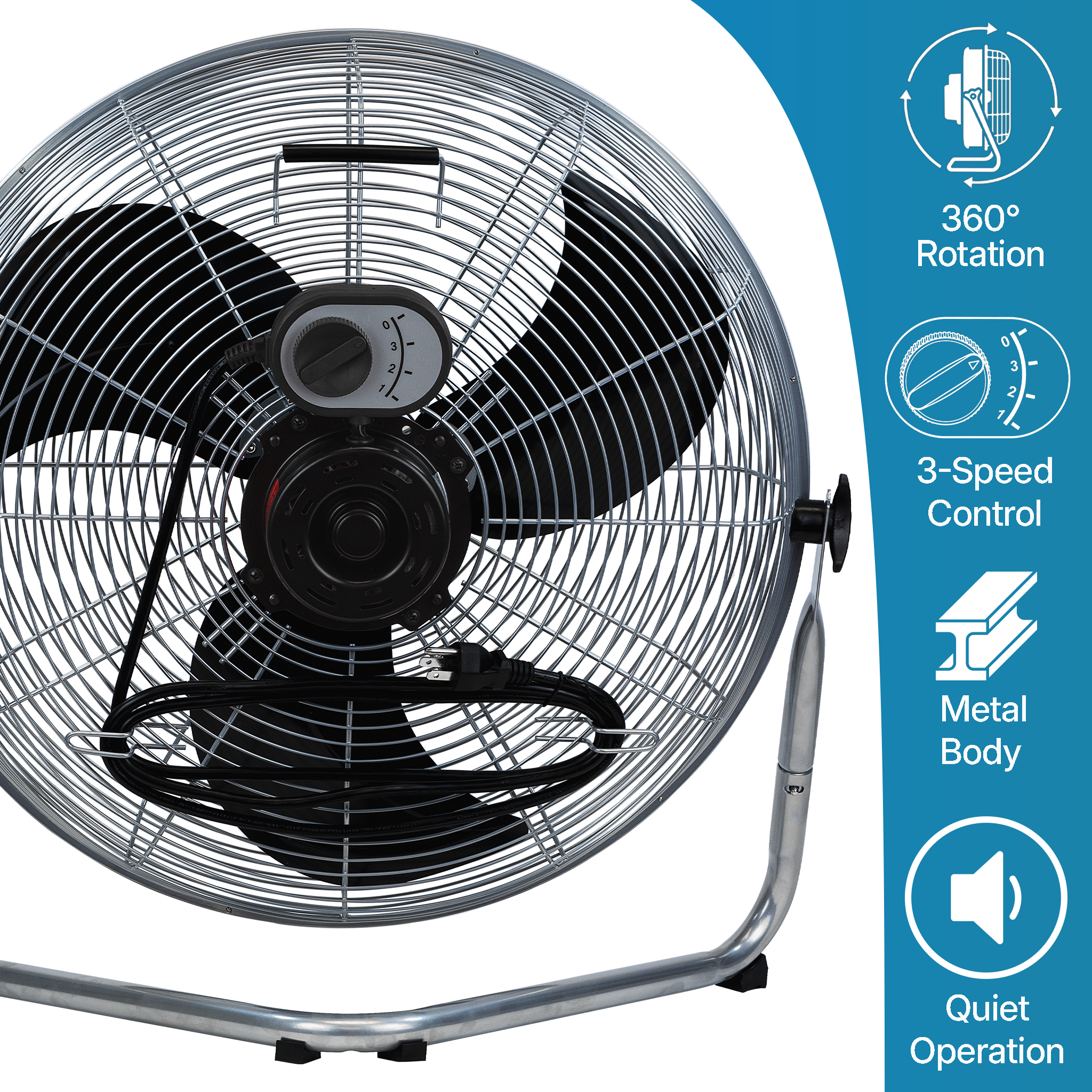 20 in. Floor Fan