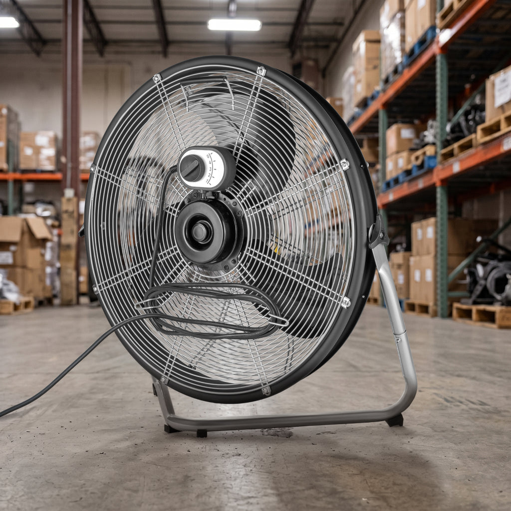 20 in. Shroud Floor Fan