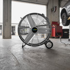 30 in. Industrial Direct Drive Drum Floor Fan