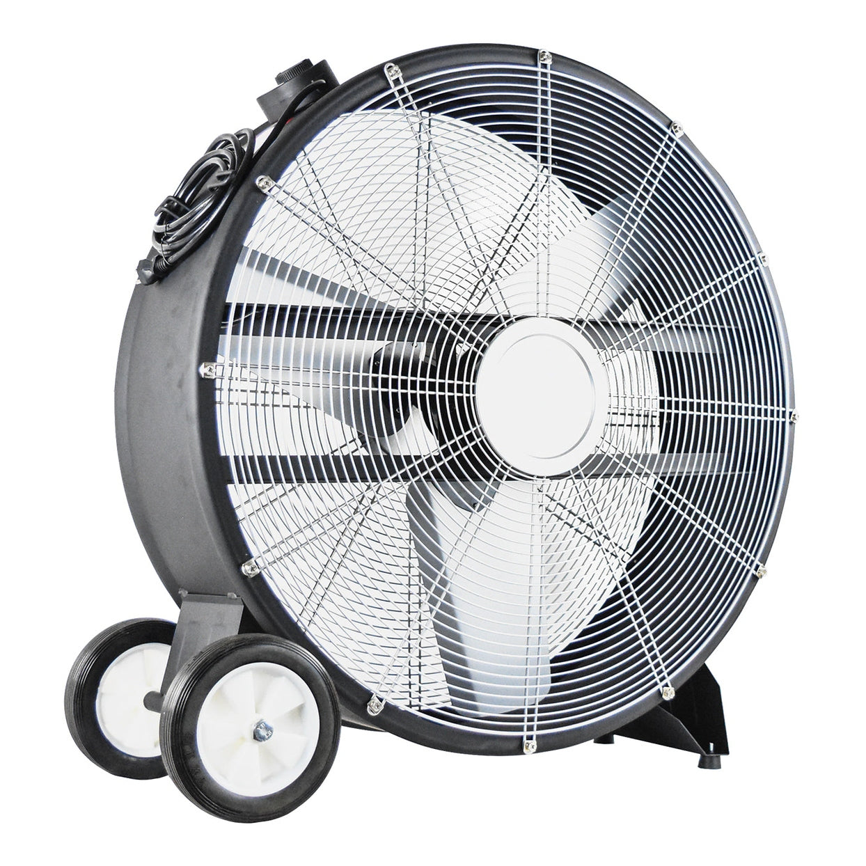 30 in. Industrial Direct Drive Drum Floor Fan