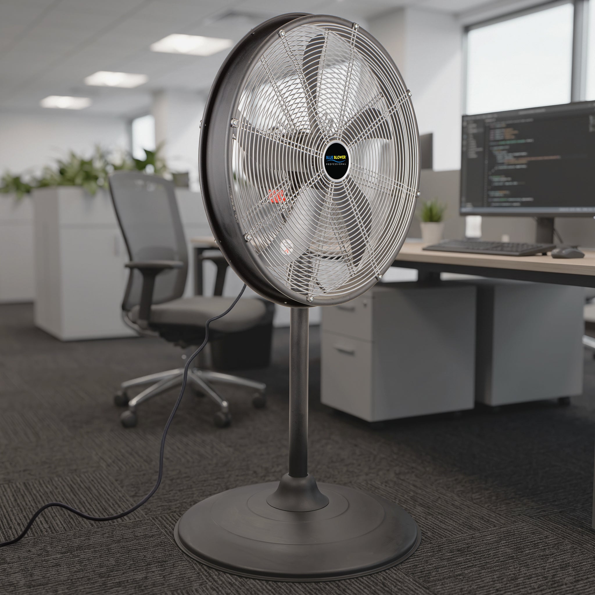 20 in. Oscillating Pedestal Floor Fan