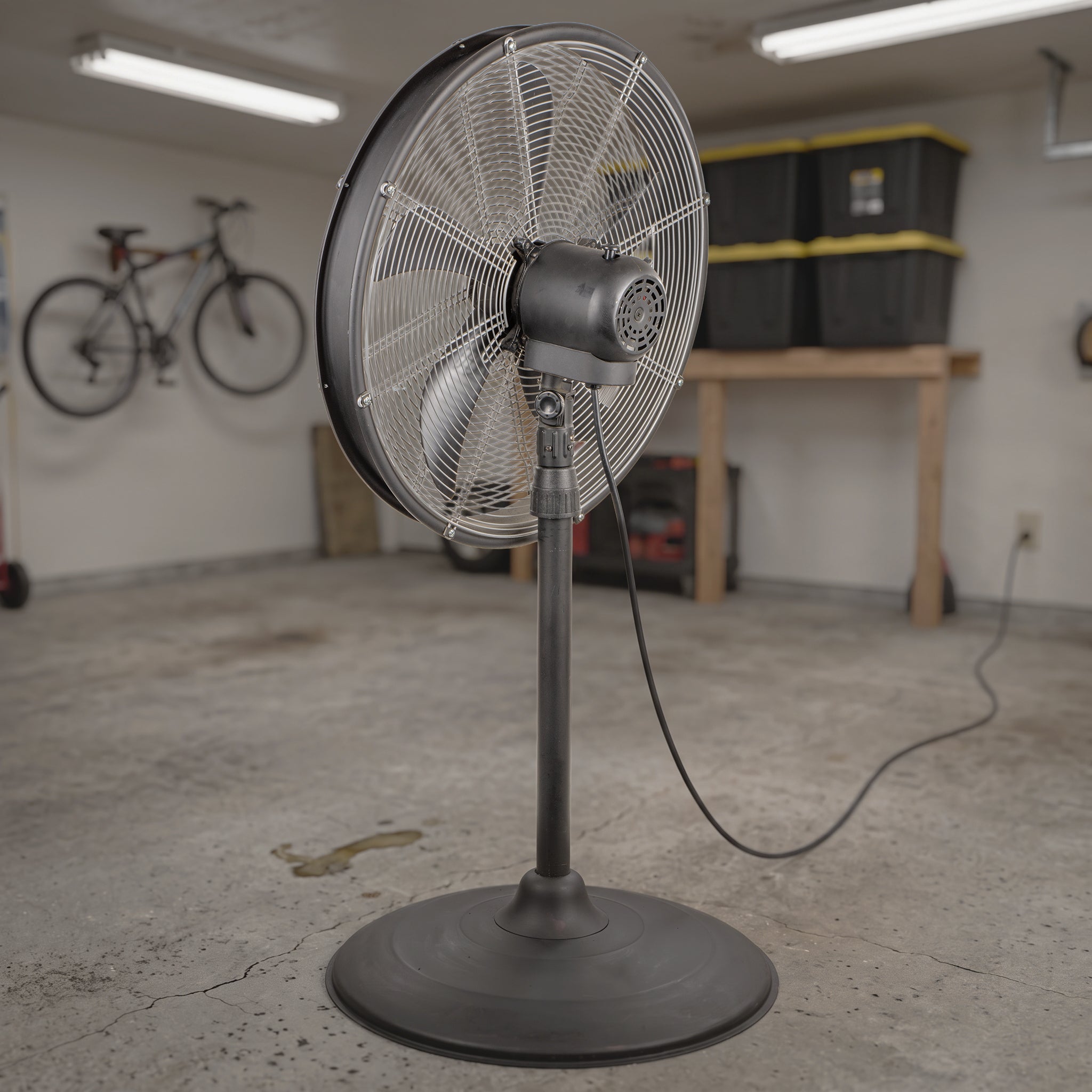 20 in. Oscillating Pedestal Floor Fan