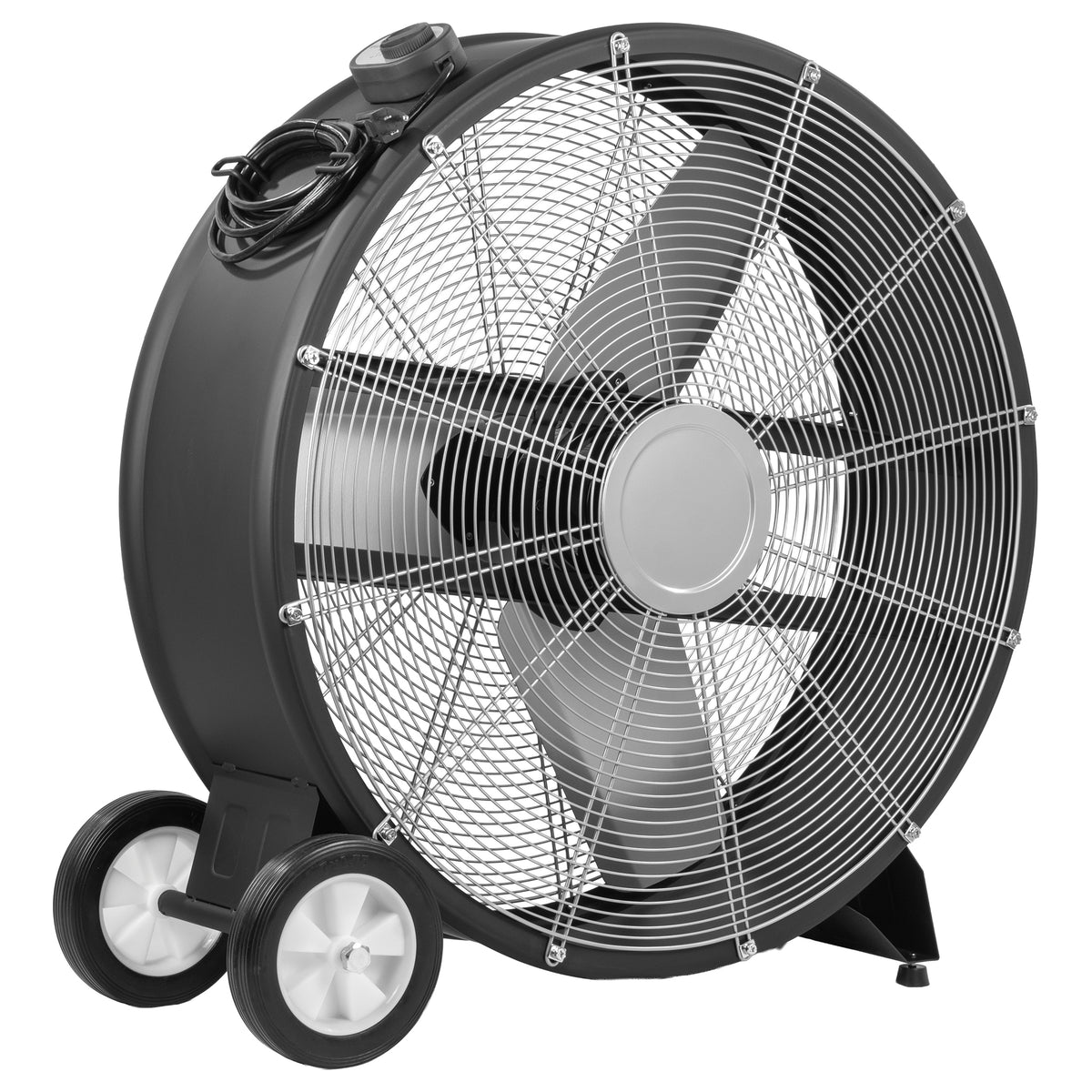 30 in. Industrial Direct Drive Drum Floor Fan